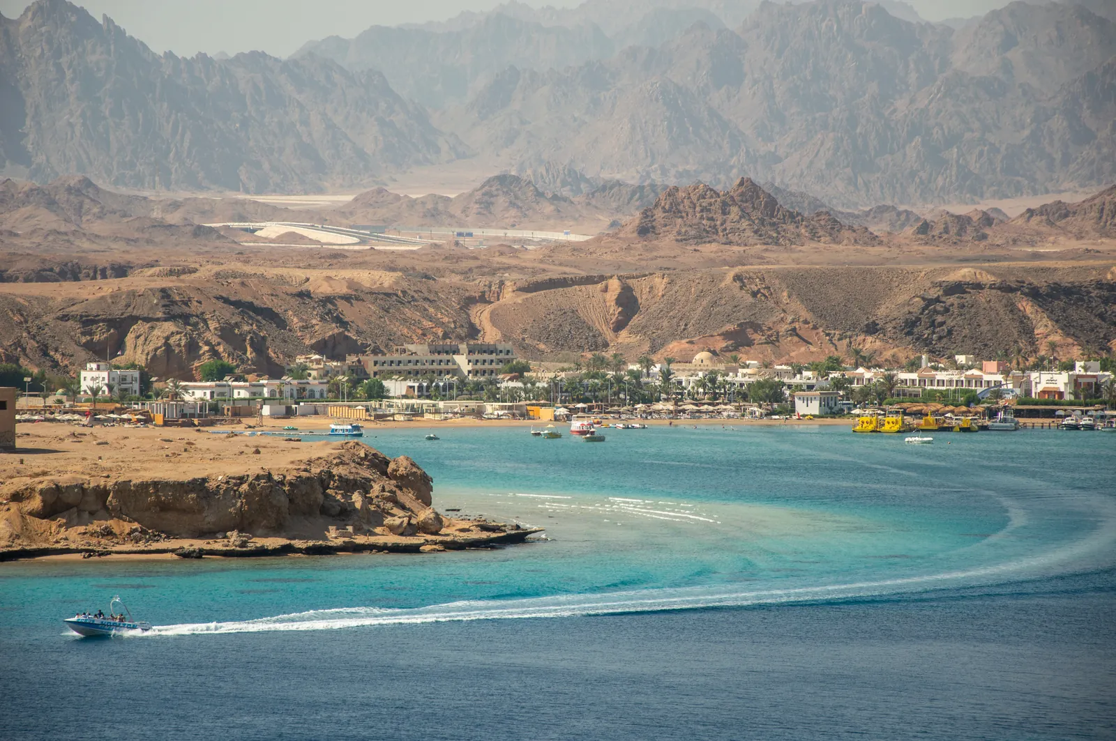 Sharm El Sheikh coast and Red Sea